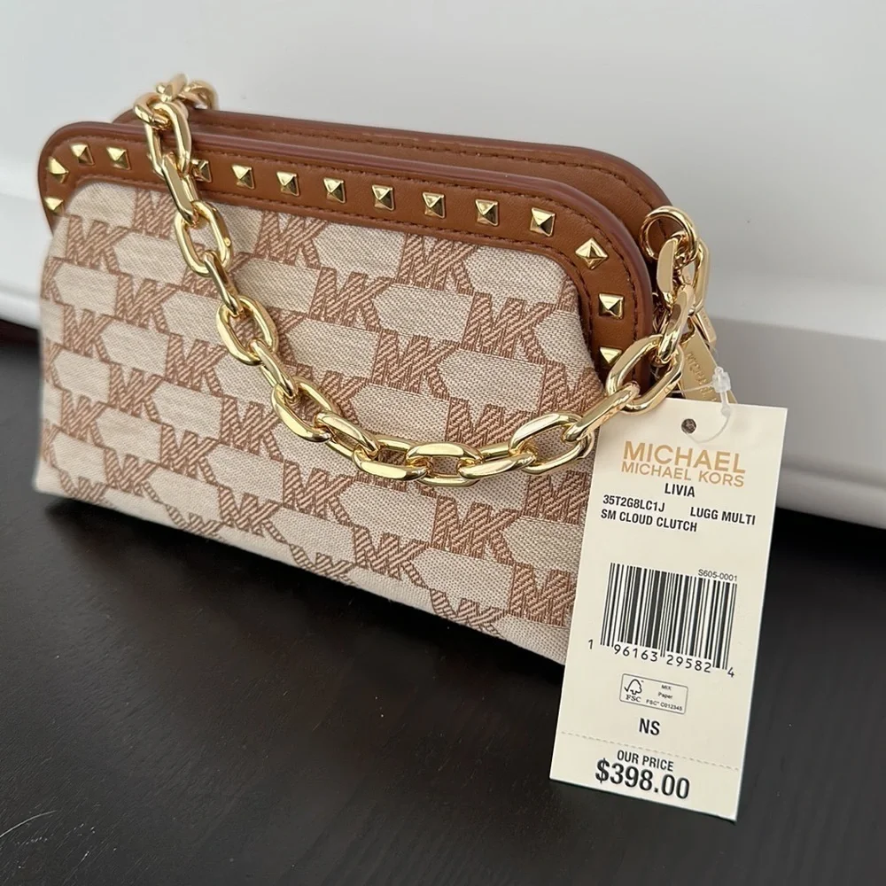 Michael Kors small crossbody clutch